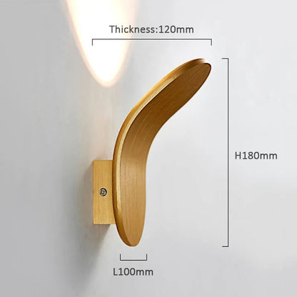 Luxe Curve Wall Light Elegance